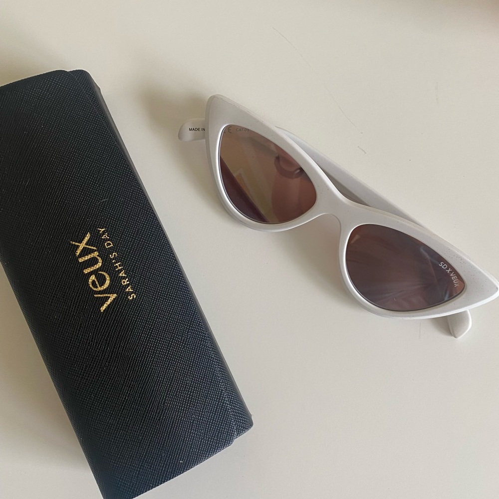 Sarah’s Day x Veux Sunnies (white) - RARE